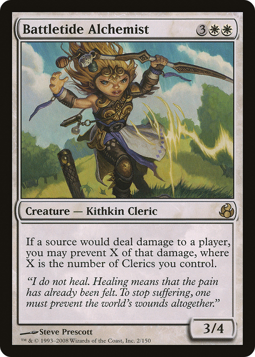 Battletide Alchemist (MOR-002) [Morningtide] MTG Single Wizards of the Coast