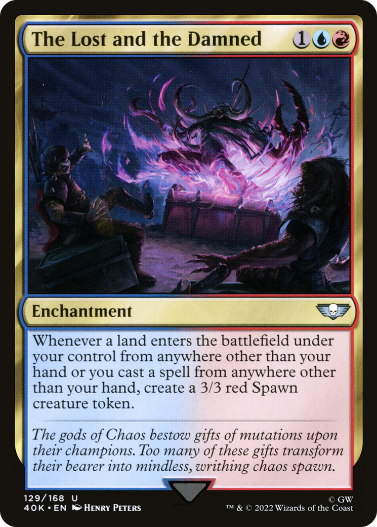 The Lost and the Damned (40K-129) [Warhammer 40,000 Commander] MTG Single Wizards of the Coast