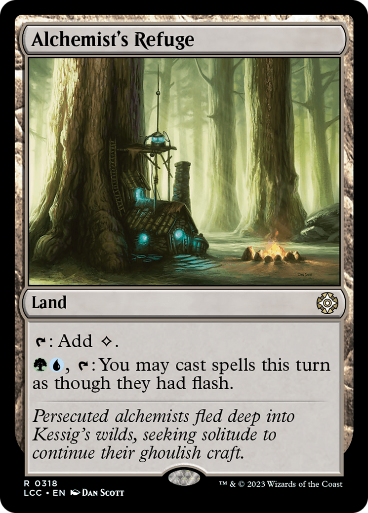 Alchemist's Refuge (LCC-318) [The Lost Caverns of Ixalan Commander] MTG Single Wizards of the Coast
