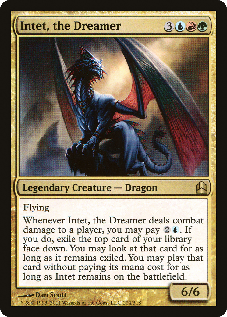 Intet, the Dreamer (CMD-204) [Commander 2011] MTG Single Wizards of the Coast