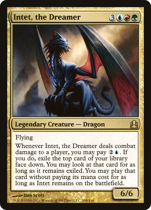 Intet, the Dreamer (CMD-204) [Commander 2011] MTG Single Wizards of the Coast