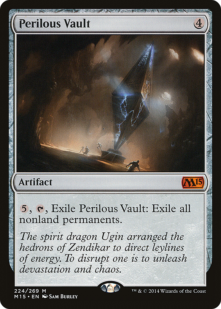 Perilous Vault (M15-224) [Magic 2015] MTG Single Wizards of the Coast