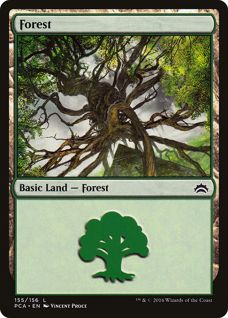 Forest (155) (PCA-155) [Misc] Planechase Anthology MTG Single Wizards of the Coast