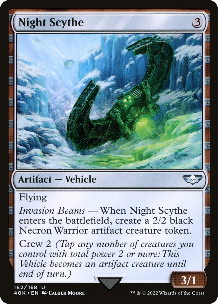 Night Scythe (40K-162) [Warhammer 40,000 Commander] MTG Single Wizards of the Coast