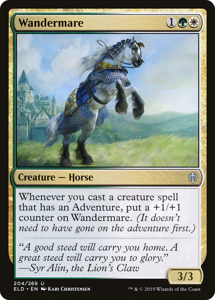 Wandermare (ELD-204) [Throne of Eldraine] MTG Single Wizards of the Coast