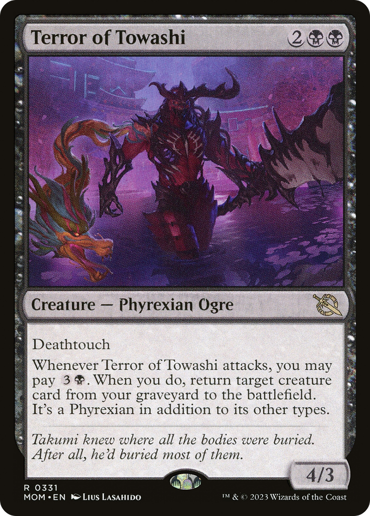 Terror of Towashi (MOM-331) [March of the Machine] Foil MTG Single Wizards of the Coast