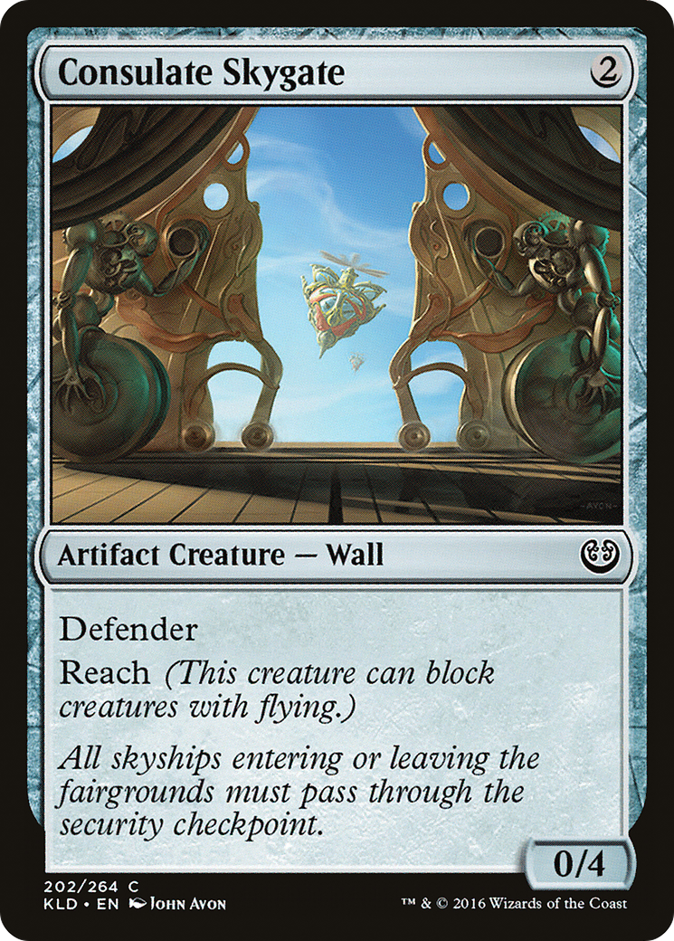 Consulate Skygate (KLD-202) [Kaladesh] MTG Single Wizards of the Coast
