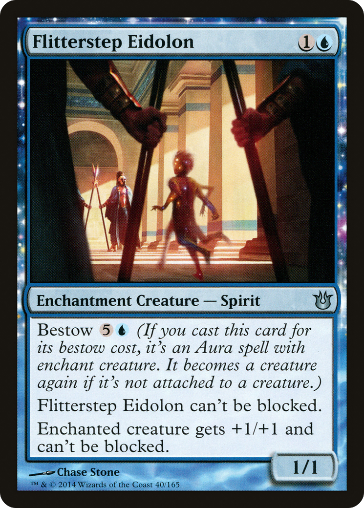 Flitterstep Eidolon (BNG-040) [Born of the Gods] Foil MTG Single Wizards of the Coast