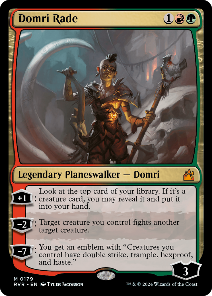 Domri Rade (RVR-179) [Ravnica Remastered] Foil MTG Single Wizards of the Coast
