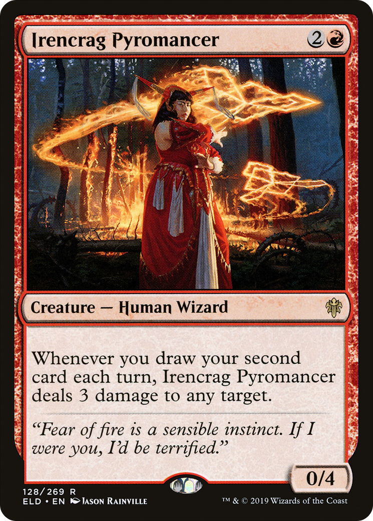 Irencrag Pyromancer (ELD-128) [Throne of Eldraine] MTG Single Wizards of the Coast