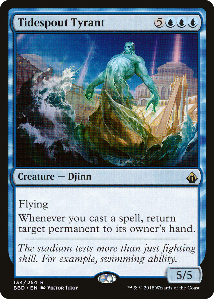 Tidespout Tyrant (BBD-134) [Battlebond] Foil MTG Single Wizards of the Coast