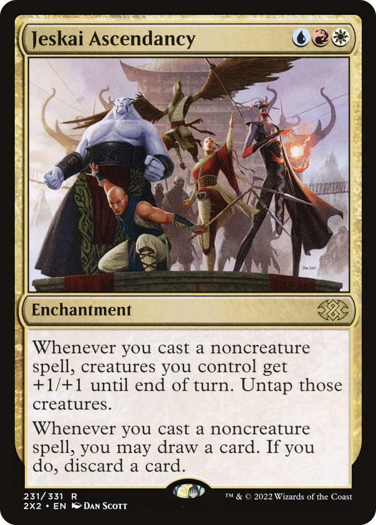 Jeskai Ascendancy (2X2-231) [Double Masters 2022] Foil MTG Single Wizards of the Coast