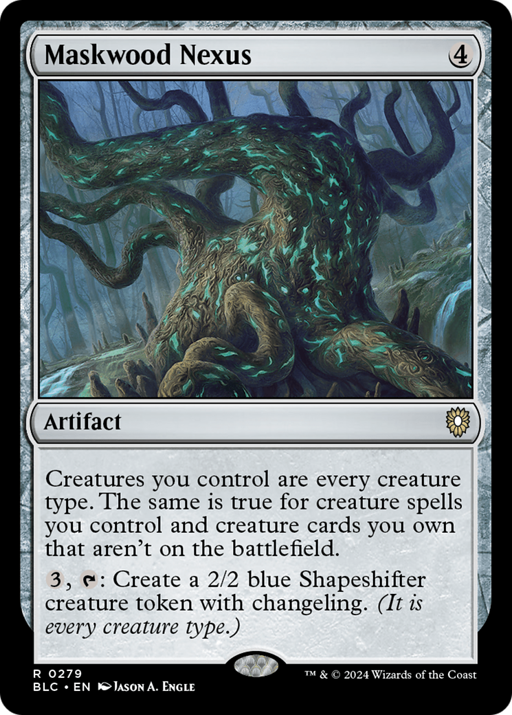 Maskwood Nexus (BLC-279) [Bloomburrow Commander] MTG Single Wizards of the Coast