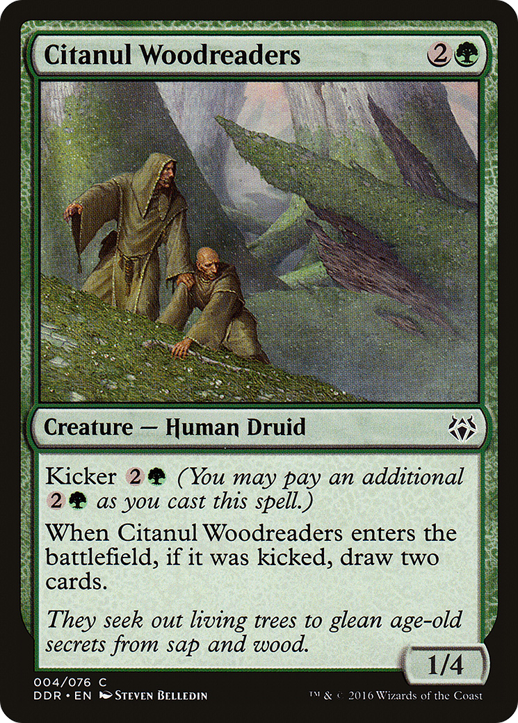 Citanul Woodreaders (DDR-004) [Misc] Duel Decks: Nissa vs. Ob Nixilis MTG Single Wizards of the Coast