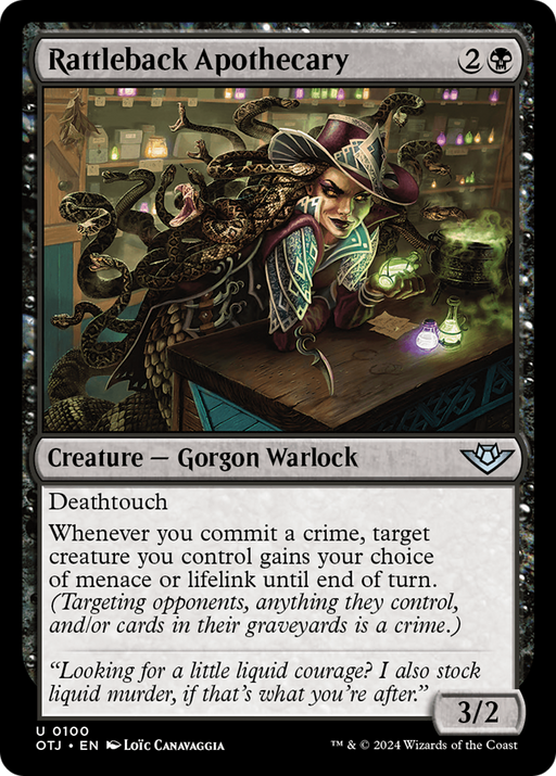 Rattleback Apothecary (OTJ-100) [Outlaws of Thunder Junction] MTG Single Wizards of the Coast