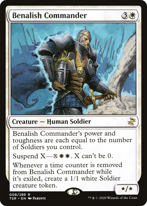 Benalish Commander (TSR-008) [Time Spiral Remastered] MTG Single Wizards of the Coast