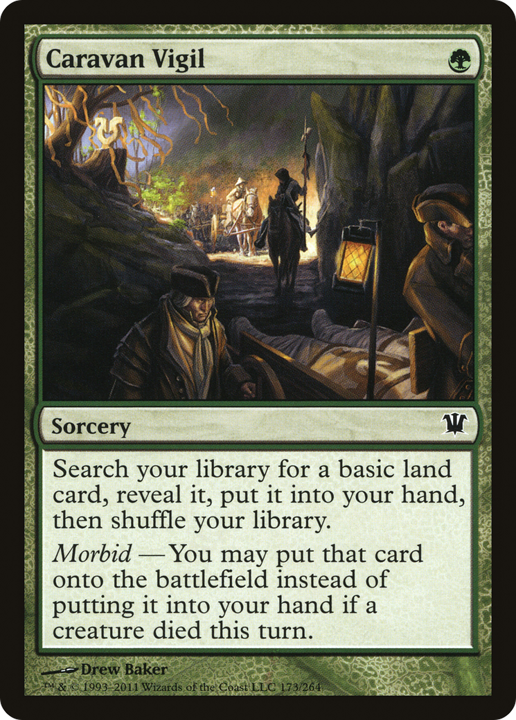 Caravan Vigil (ISD-173) [Innistrad] MTG Single Wizards of the Coast