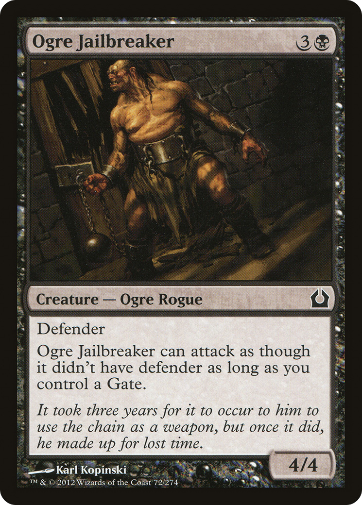 Ogre Jailbreaker (RTR-072) [Return to Ravnica] Foil MTG Single Wizards of the Coast