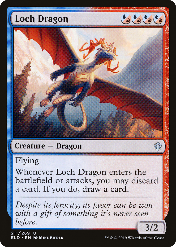 Loch Dragon (ELD-211) [Throne of Eldraine] MTG Single Wizards of the Coast