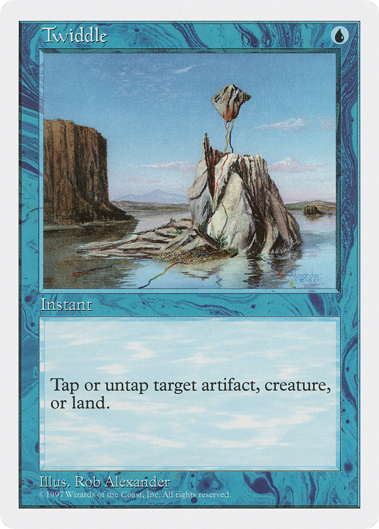 Twiddle (5ED-130) [Fifth Edition] MTG Single Wizards of the Coast