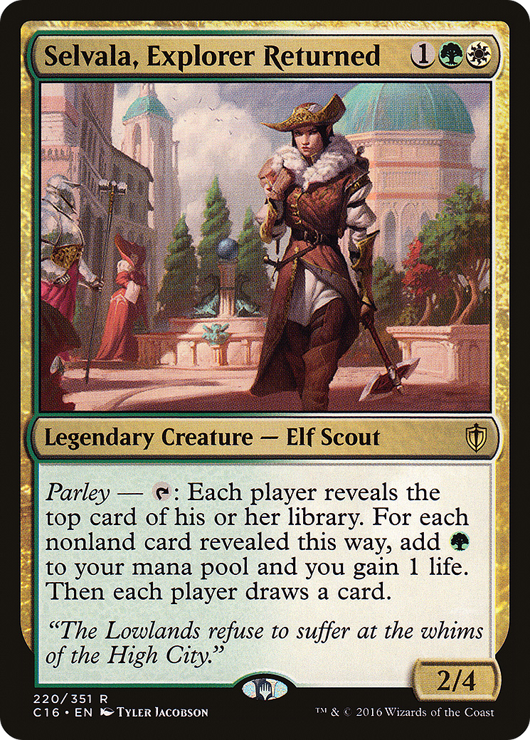 Selvala, Explorer Returned (C16-220) [Commander 2016] MTG Single Wizards of the Coast