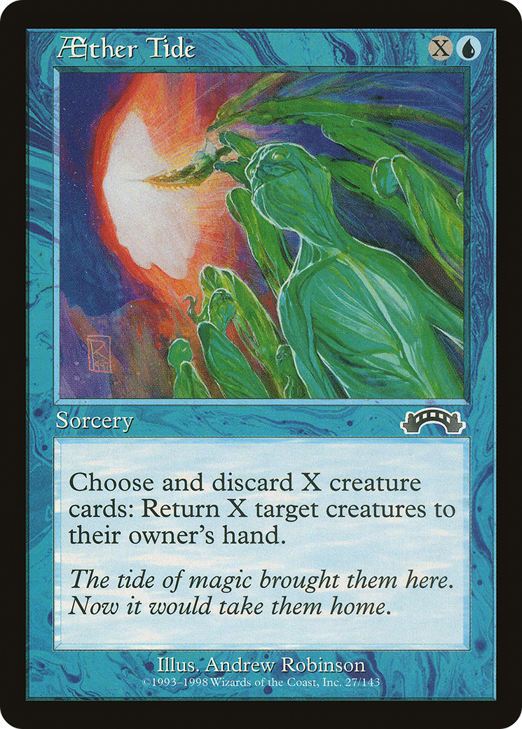 Aether Tide (EXO-027) [Exodus] MTG Single Wizards of the Coast