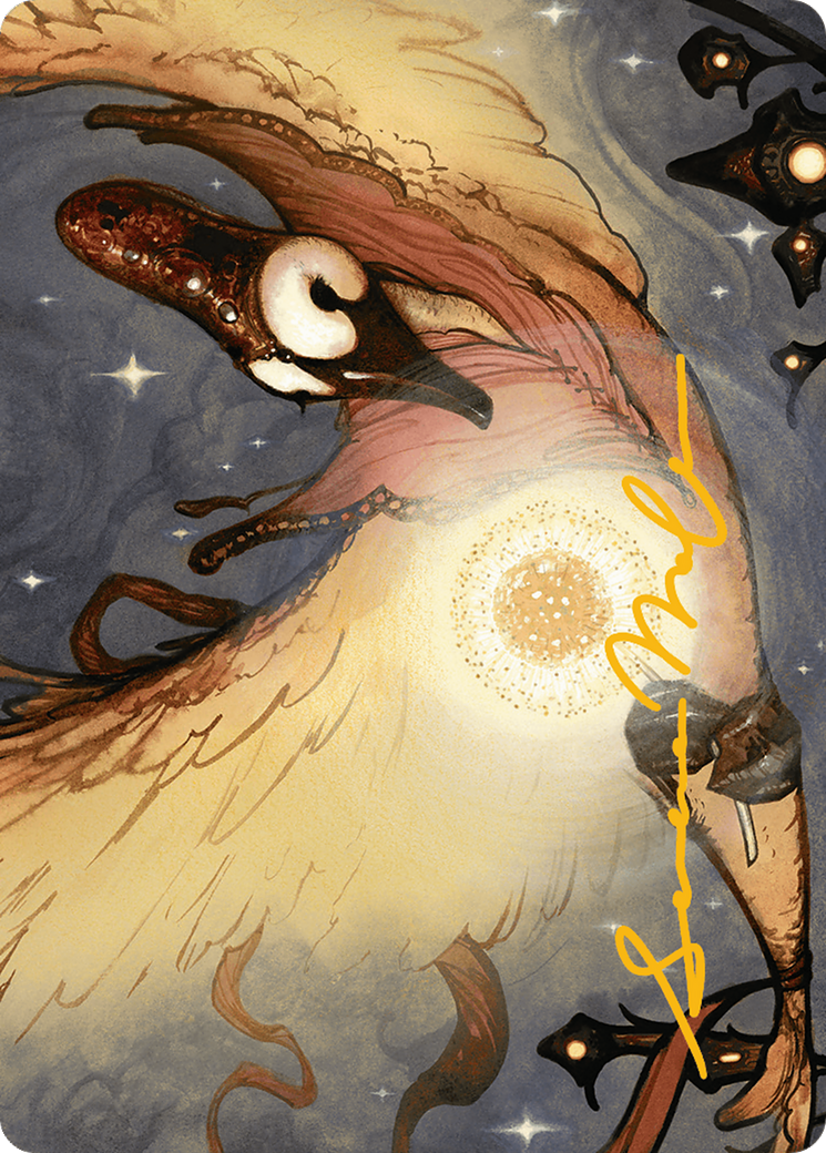 Salvation Swan Art Card (Gold-Stamped Signature) [Art Series] Bloomburrow MTG Single Magic: The Gathering