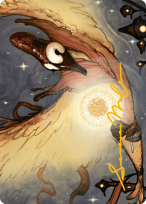 Salvation Swan Art Card (Gold-Stamped Signature) [Art Series] Bloomburrow MTG Single Magic: The Gathering