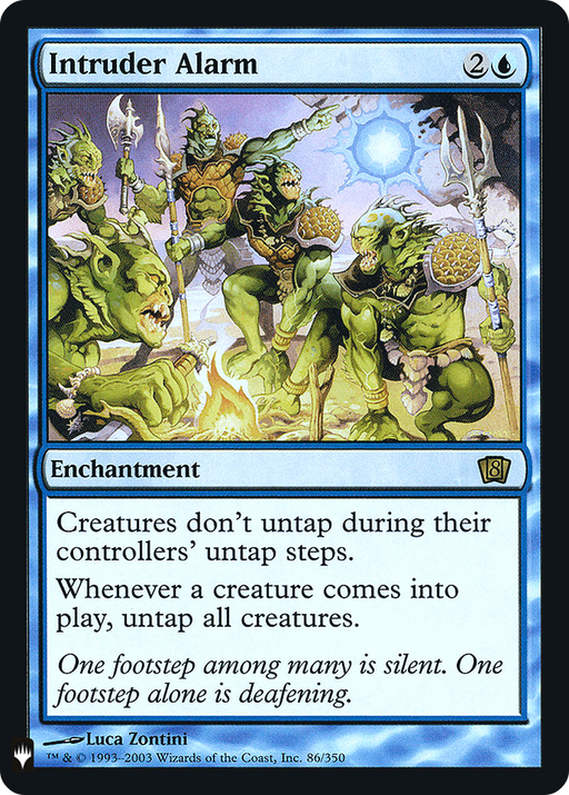 Intruder Alarm (LIST-8ED-86) [Mystery Booster] The List Foil MTG Single Wizards of the Coast