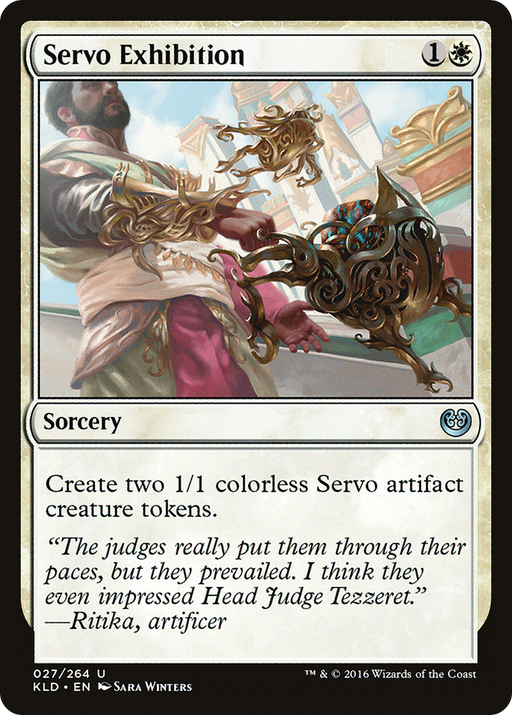 Servo Exhibition (KLD-027) [Kaladesh] MTG Single Wizards of the Coast