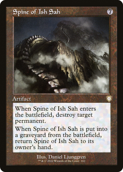 Spine of Ish Sah (BRC-162) [The Brothers' War Commander] MTG Single Wizards of the Coast