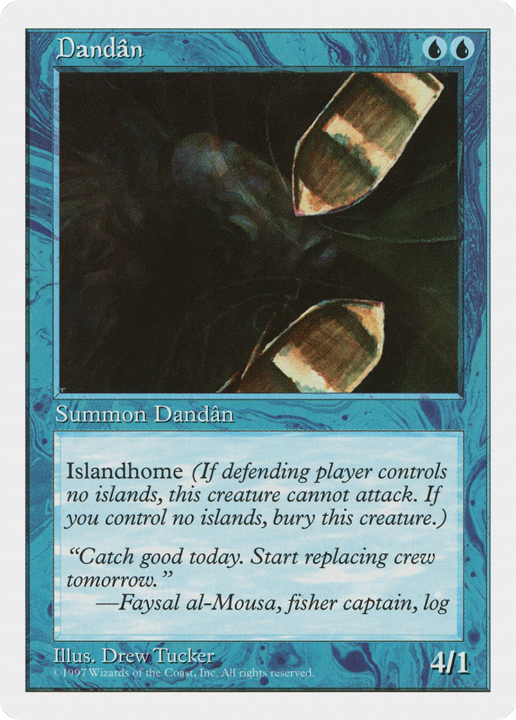 Dandân (5ED-079) [Fifth Edition] MTG Single Wizards of the Coast