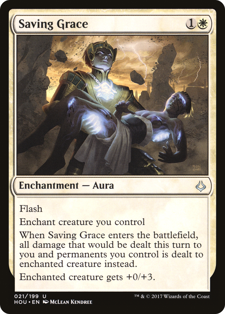 Saving Grace (HOU-021) [Hour of Devastation] MTG Single Wizards of the Coast