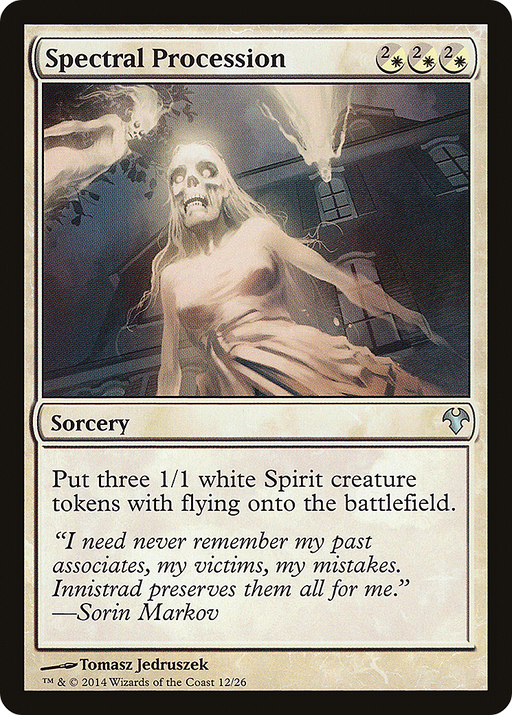 Spectral Procession (MD1-012) [Misc] Modern Event Deck 2014 MTG Single Wizards of the Coast