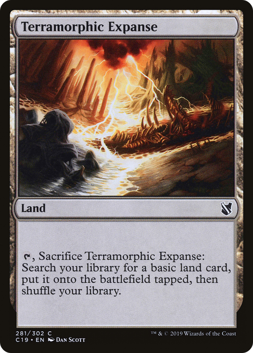 Terramorphic Expanse (C19-281) [Commander 2019] MTG Single Wizards of the Coast