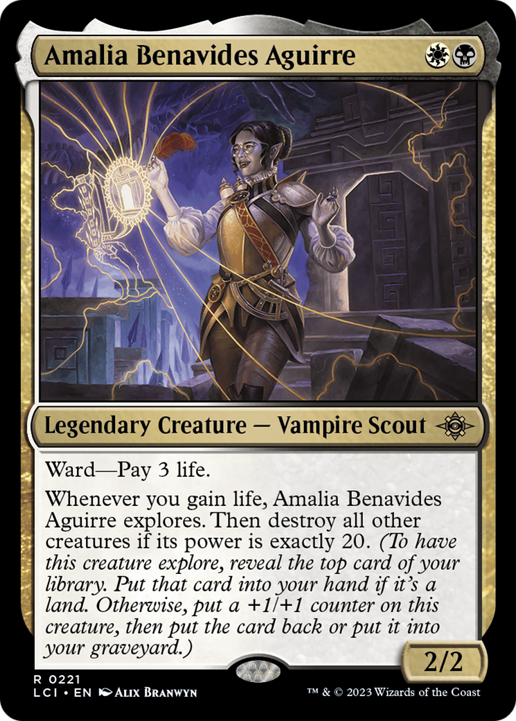 Amalia Benavides Aguirre (LCI-221) [The Lost Caverns of Ixalan] MTG Single Wizards of the Coast