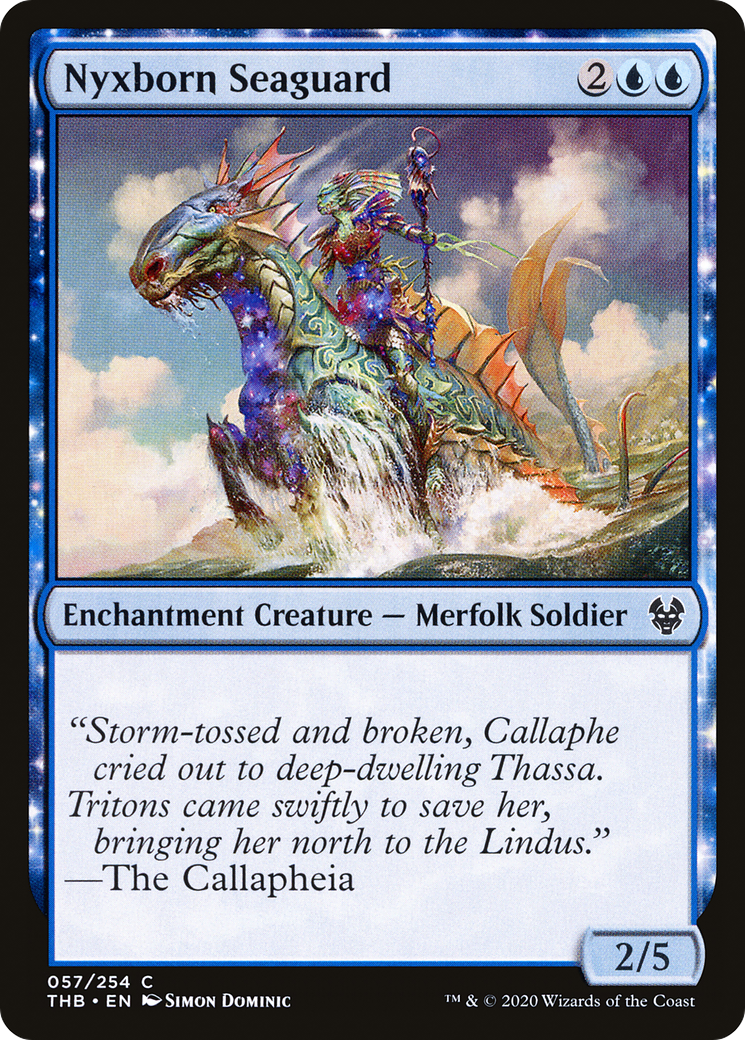 Nyxborn Seaguard (THB-057) [Theros Beyond Death] Foil MTG Single Wizards of the Coast
