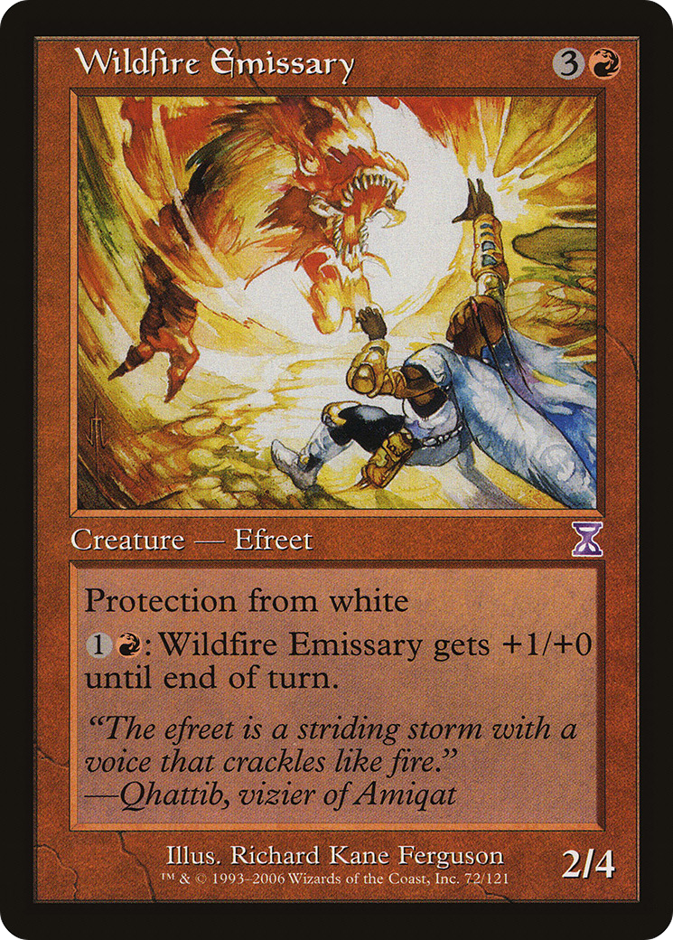 Wildfire Emissary (TSB-072) [Time Spiral Timeshifted] MTG Single Wizards of the Coast