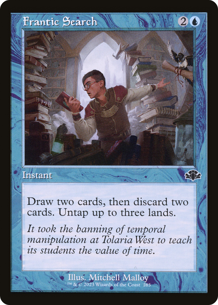 Frantic Search (DMR-285) [Dominaria Remastered] Foil MTG Single Wizards of the Coast