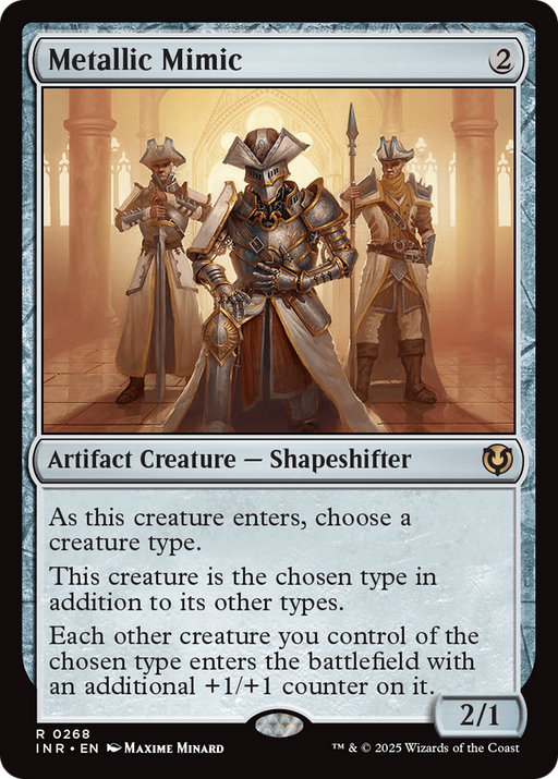 Metallic Mimic (INR-268) [Innistrad Remastered] MTG Single Wizards of the Coast