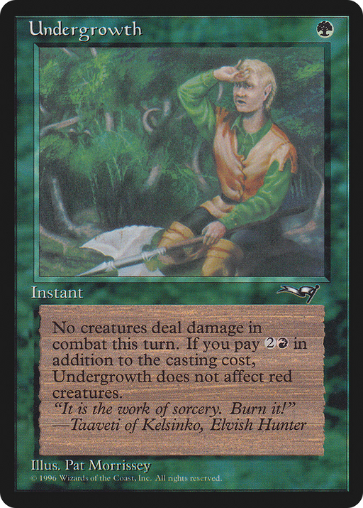 Undergrowth (ALL-102A) [Alliances] MTG Single Wizards of the Coast