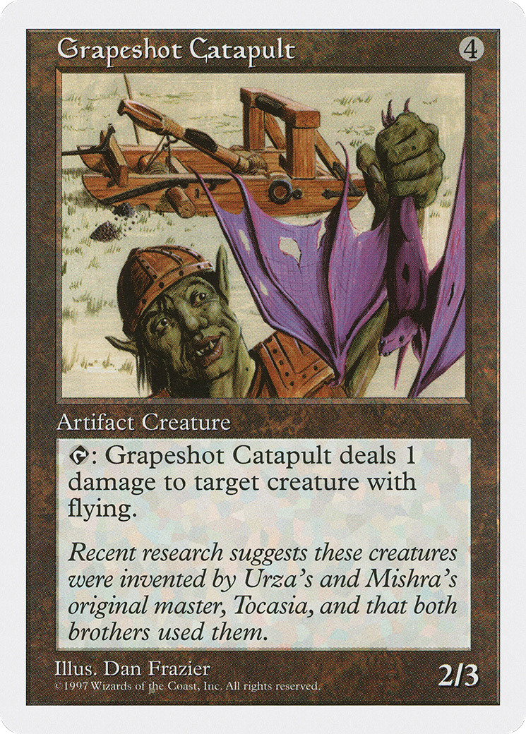 Grapeshot Catapult (5ED-) [Fifth Edition] MTG Single Wizards of the Coast
