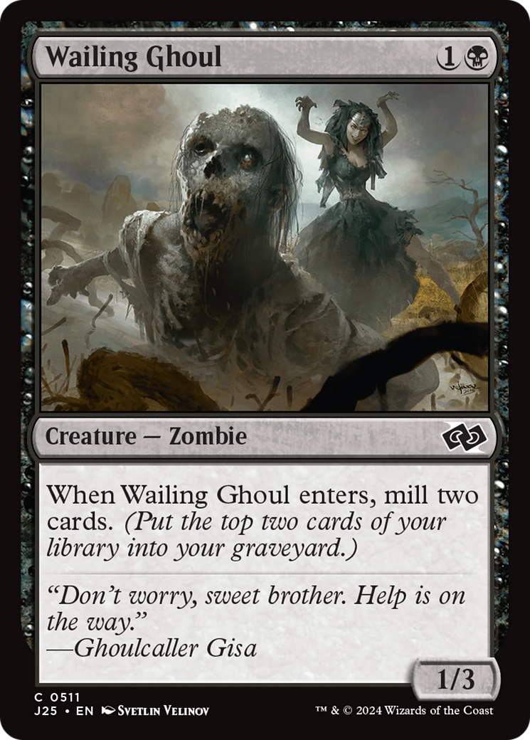 Wailing Ghoul (J25-511) [Foundations Jumpstart] MTG Single Wizards of the Coast