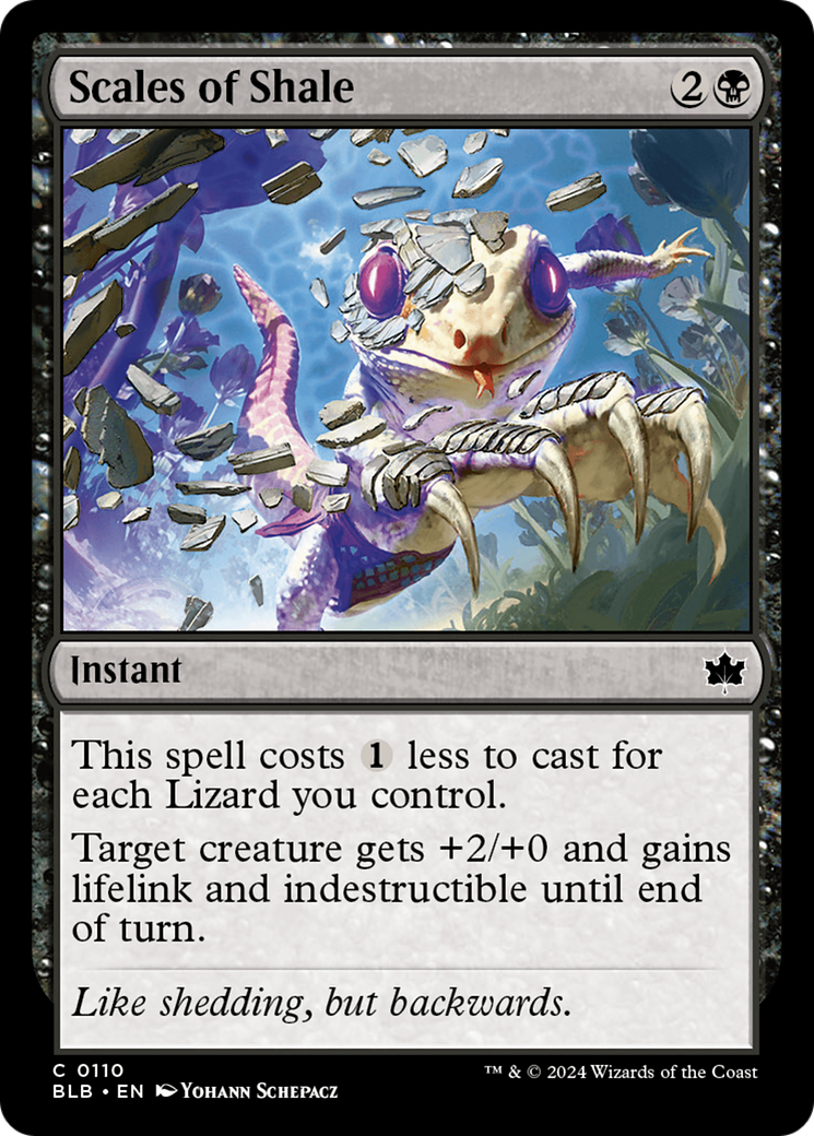 Scales of Shale (BLB-110) [Bloomburrow] MTG Single Wizards of the Coast