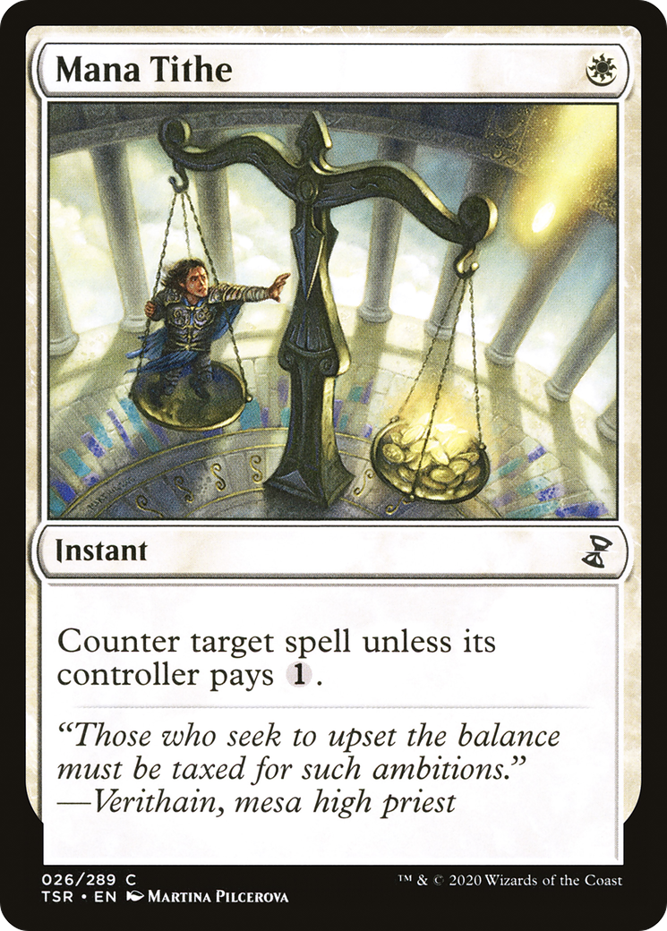 Mana Tithe (TSR-026) [Time Spiral Remastered] MTG Single Wizards of the Coast