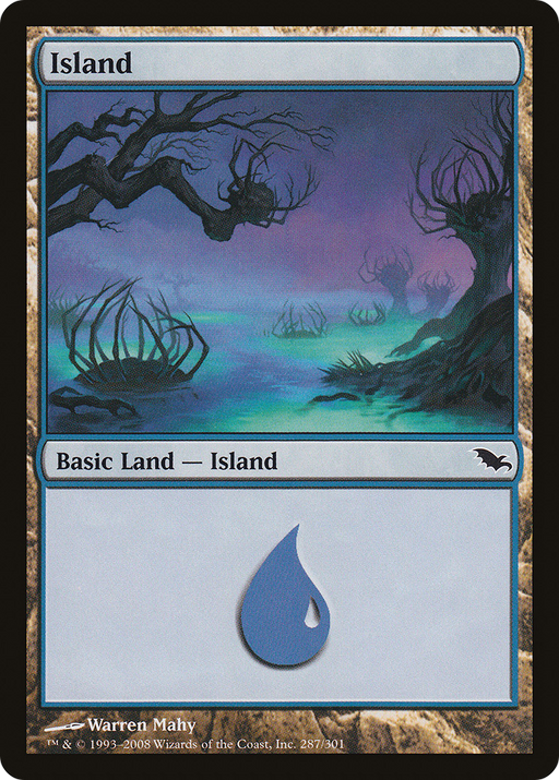 Island (SHM-287) [Shadowmoor] MTG Single Wizards of the Coast