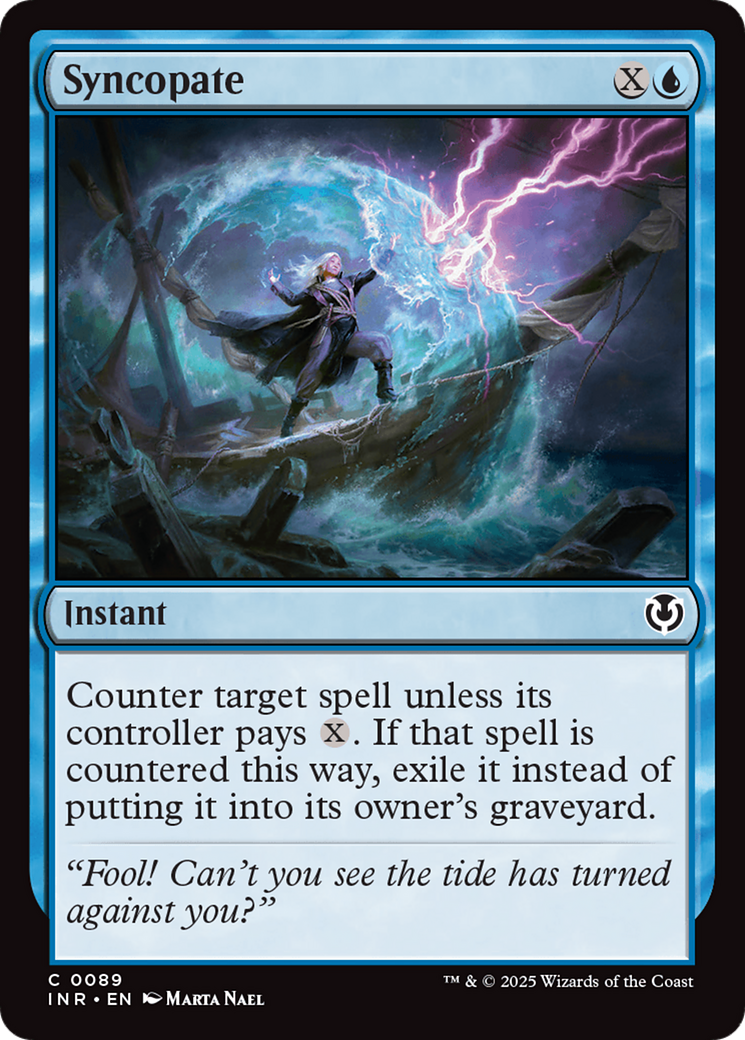 Syncopate (INR-089) [Innistrad Remastered] MTG Single Wizards of the Coast