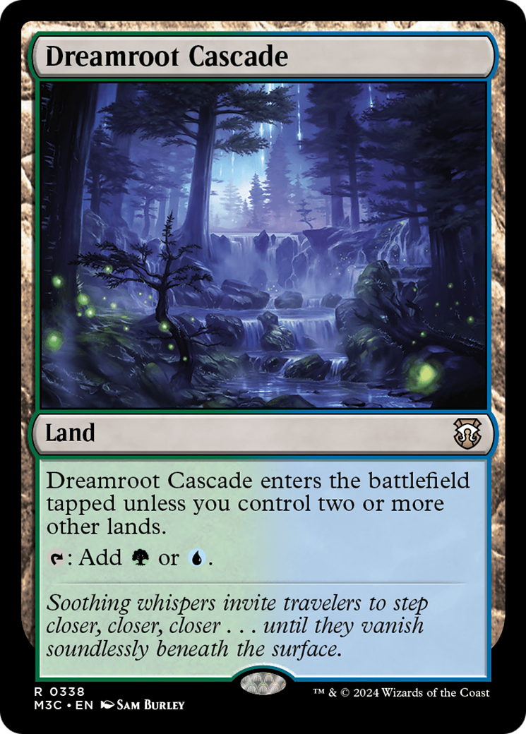 Dreamroot Cascade (M3C-338) [Modern Horizons 3 Commander] MTG Single Wizards of the Coast