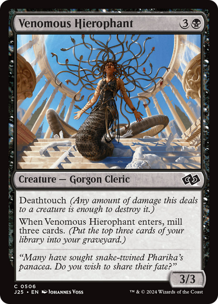 Venomous Hierophant (J25-506) [Foundations Jumpstart] MTG Single Wizards of the Coast