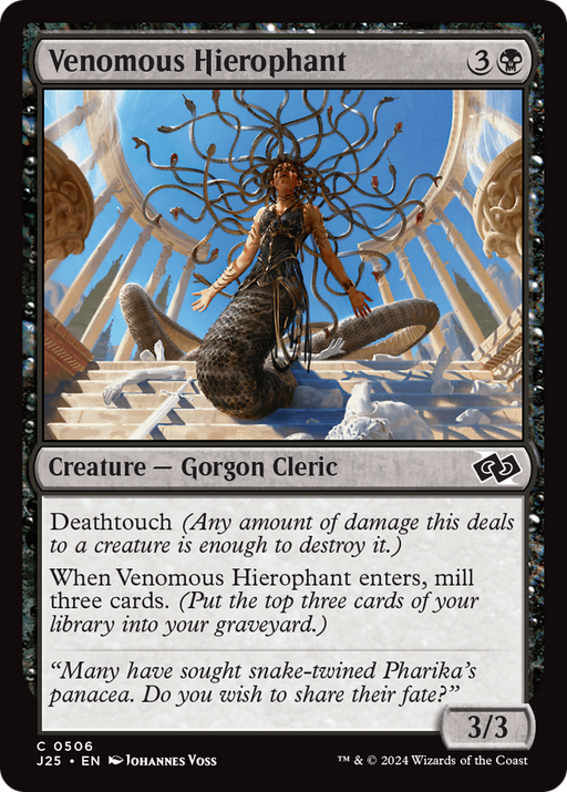Venomous Hierophant (J25-506) [Foundations Jumpstart] MTG Single Wizards of the Coast